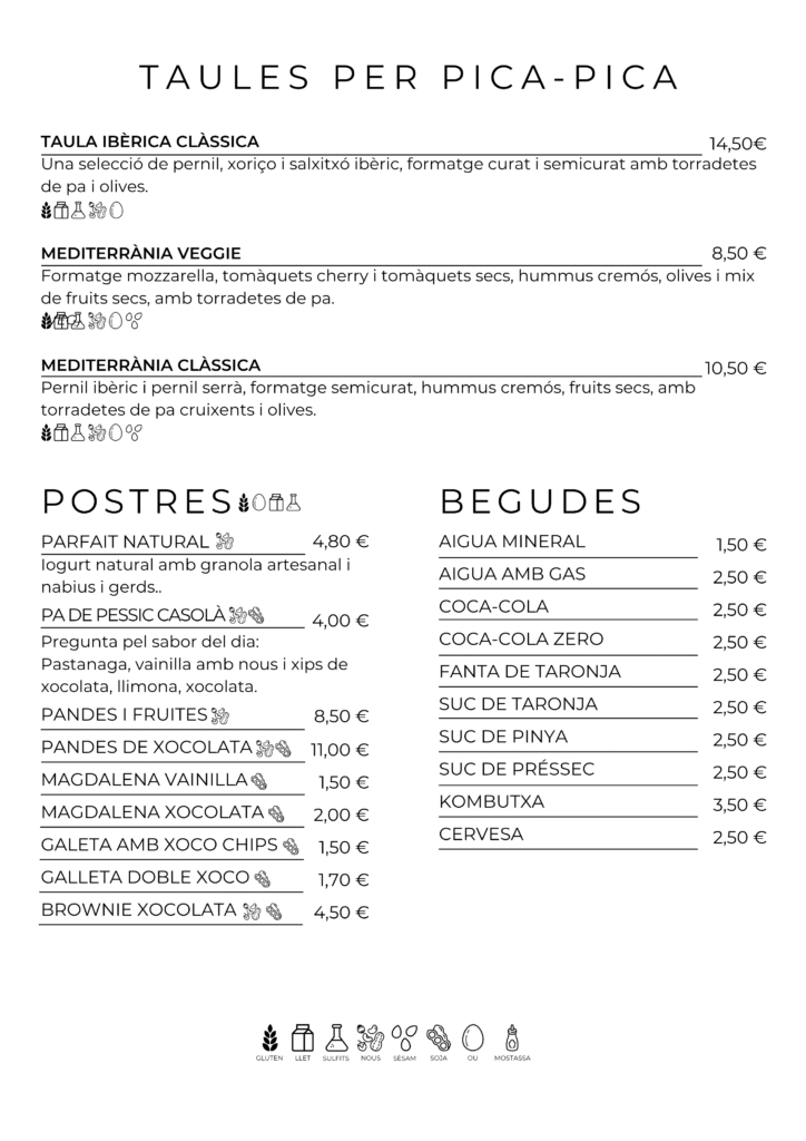Menú Catalán 3
