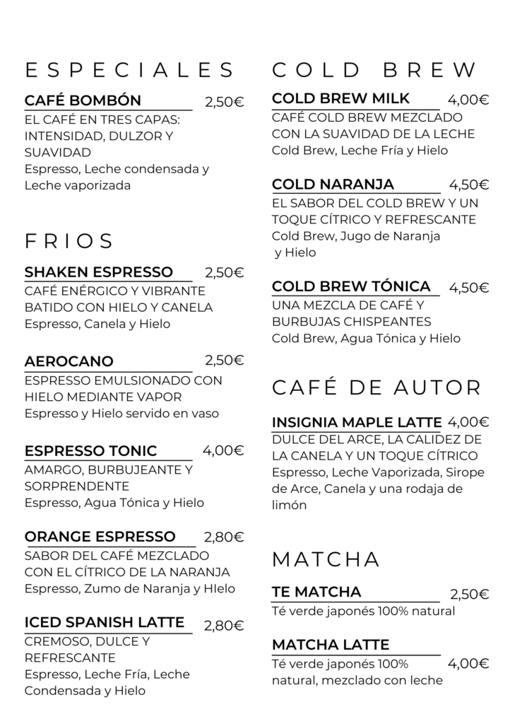 carta cafés cast